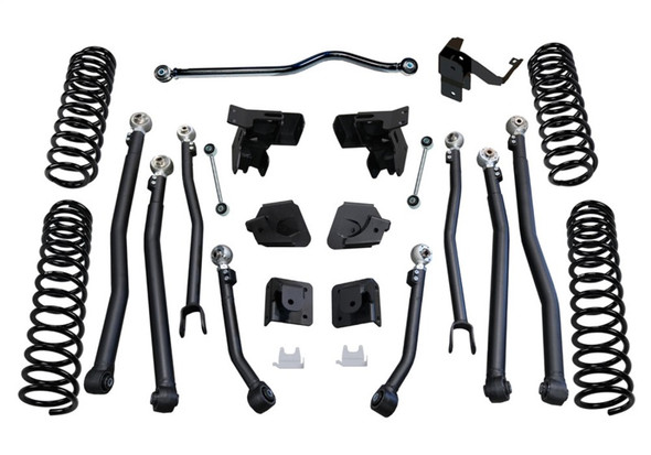 Superlift 07-18 Jeep Wrangler JK 4in Long Arm Kit - Fox RES Shocks K201FX