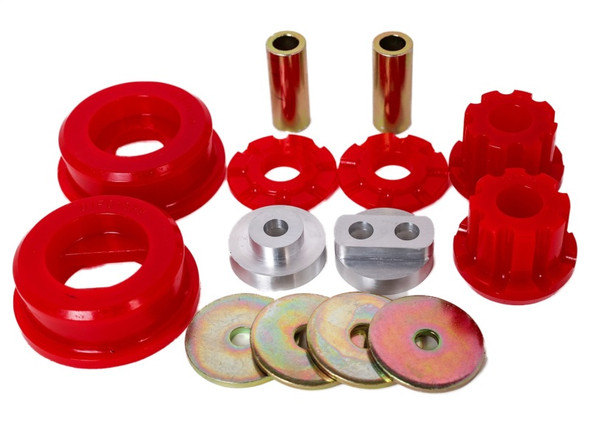 Energy Suspension 01-05 Lexus IS300 Rear Differential Bushing Set - Red 8.1107R