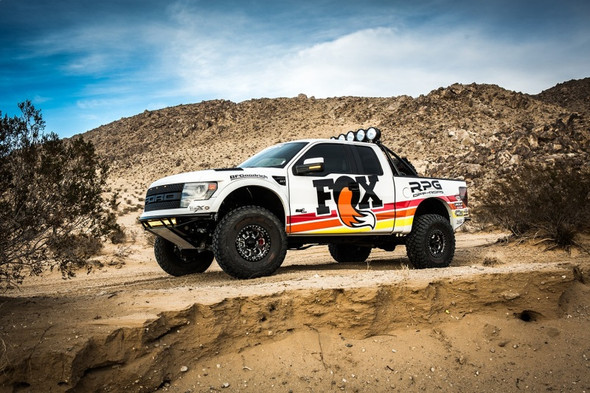Fox Ford Raptor 3.0 Factory Series 7.59in Int. Bypass Remote Res. Front Coilover Set DSC Adj. - Blk 883-06-046