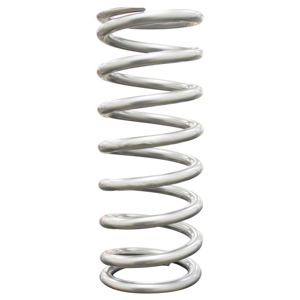 QA1 2-1/2in ID High Travel Spring - 10in Length x 300lbs/in - Silver Powder Coated 10HT300