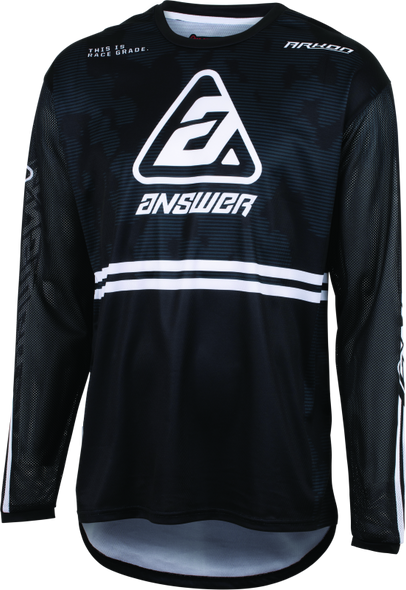 Answer 23 Arkon Trials Jersey Black/White/Grey - XL 447391