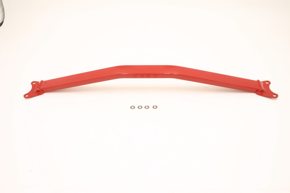 BMR 05-14 S197 Mustang V8 w/ Plenum Cover Strut Tower Brace - Red STB011R