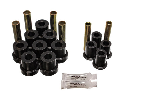 Energy Suspension Gm 4Wd Frt Sprg & Shackle Bush - Black 3.2130G
