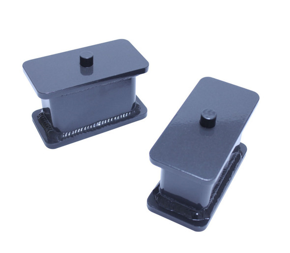 MaxTrac 07-18 GM C/K1500 2WD/4WD 4in Rear Fabricated Steel Lift Blocks 810040
