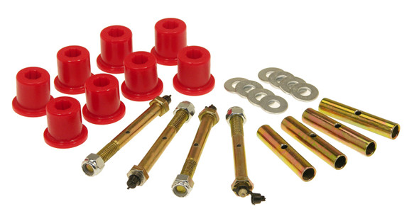 Prothane 76-86 Jeep CJ5/7/8 Front Shackle Bushings - Red 1-814