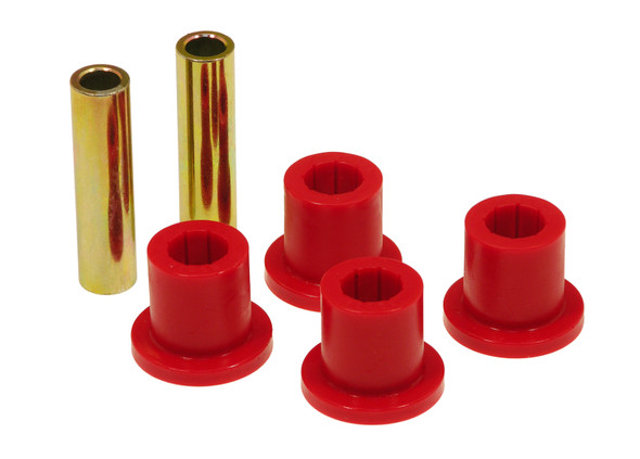 Prothane 87-96 Jeep Wrangler Front or Rear Frame Shackle Bushings - Red 1-803