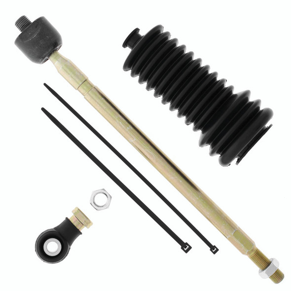 QuadBoss 05-09 Polaris Ranger 500 2x4 (02) Steering Rack Tie Rod Assembly Kit - Right Inner & Outer 411146