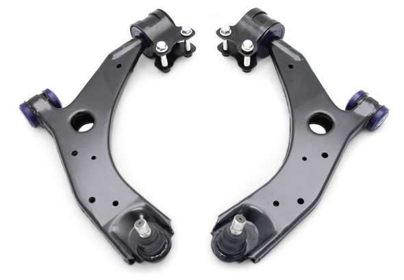 SuperPro 2004 Mazda 3 i Front Lower Control Arm Set w/ Bushings TRC1050