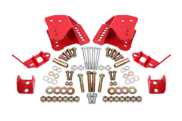 BMR 78-87 G-Body Rear Coilover Conversion Kit - Red CCK464R