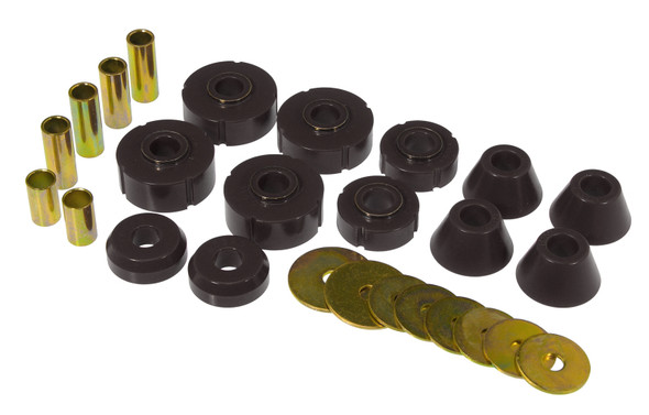 Prothane 67-72 Chevy C10 Body Mount Kit - Black 7-101-BL
