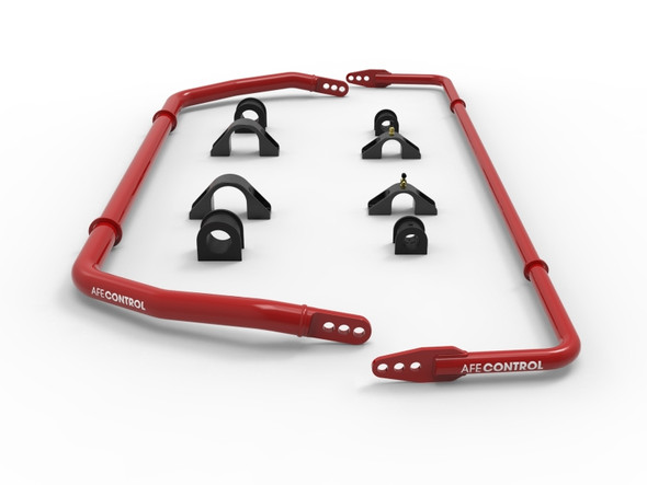 aFe Control 20-22 Ford Explorer ST 3.0L V6 (tt) Sway Bar Set - Front & Rear 440-304001-R