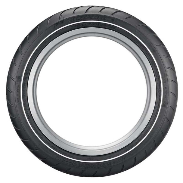 Dunlop American Elite Bias Front Tire - 130/80B17 M/C 65H TL  - Narrow Whitewall 45131875