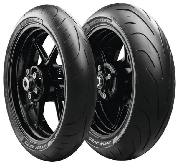Avon 3D Ultra Evo AV80 Tire - 160/60ZR17 2380012