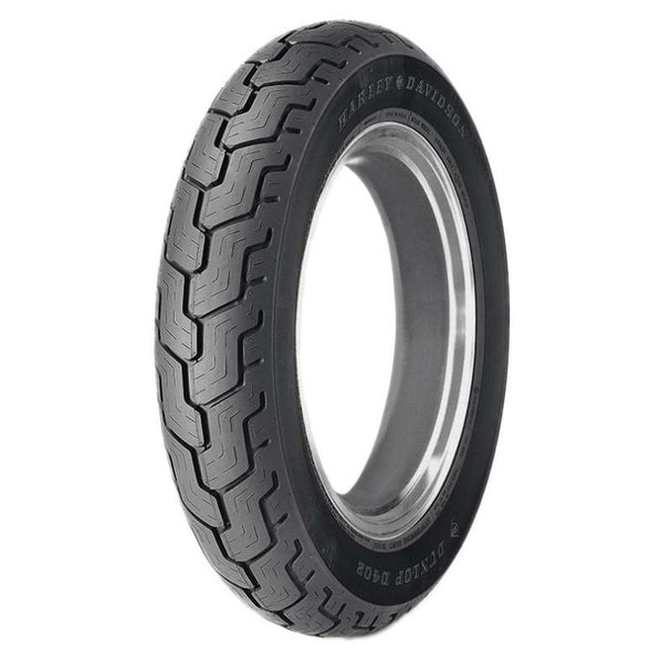 Dunlop D402 Rear Tire - MU85B16 M/C 77H TL - Wide Whitewall 45006074