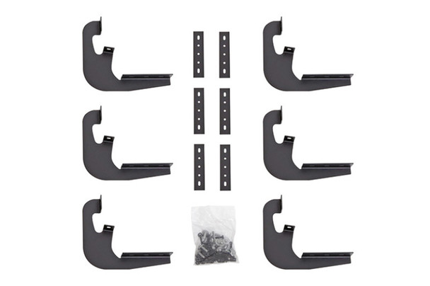 Deezee 19-23 Chevrolet Silverado Running Board Rough Step Bracket Kit DZ15340