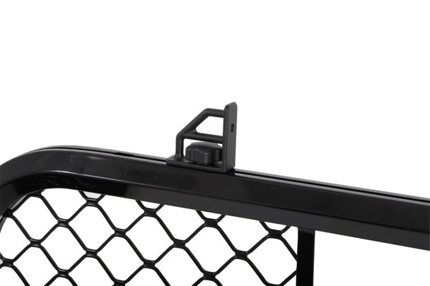 Deezee 17-23 Ford SuperDuty Cargo Management Cab Rack - Blk Mesh DZ95072RB