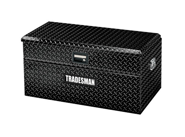 Tradesman Aluminum Flush Mount Truck Tool Box (36in.) - Black 79436
