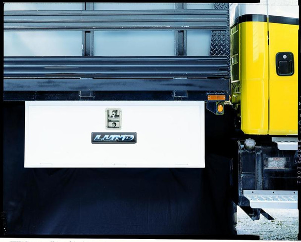 Lund Universal Steel Underbody Box - White 86236