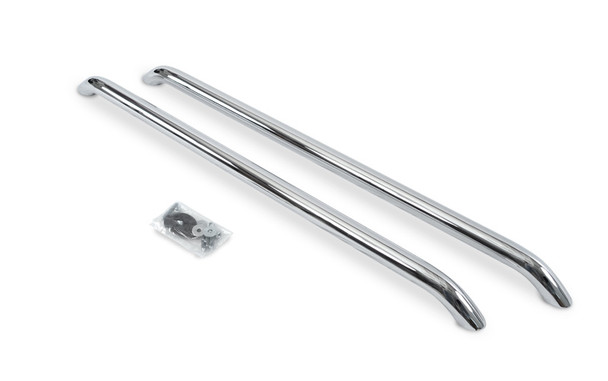 Go Rhino Bed Rails - 47 1/2in Long - w/o Base Plates - Chrome 8048UC