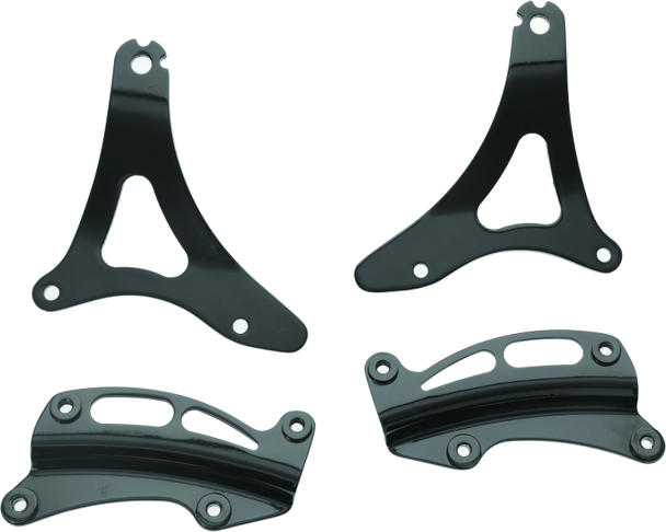 Kuryakyn Quick Release Attachment Point Kit 14-Up Touring Models Black 7089