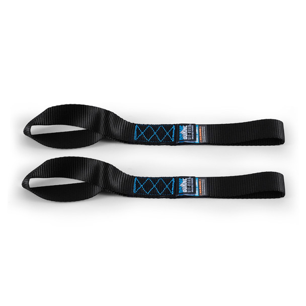Borne Off-Road Heavy-Duty Ratchet Tie-Down Kit (2-Pack) - Black BNRTC-TDHD-2BK