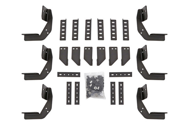Deezee 13-23 Dodge Ram Running Board Rough Step Bracket Kit DZ15336