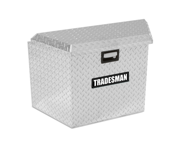 Tradesman Aluminum Trailer Tongue Storage Box (21in.) - Brite 6134T
