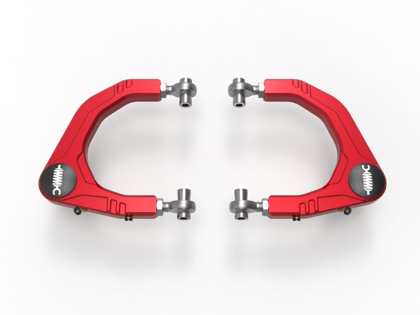 aFe Control 05-23 Toyota Tacoma Upper Control Arms - Red Anodized Billet Aluminum 460-72T005-R