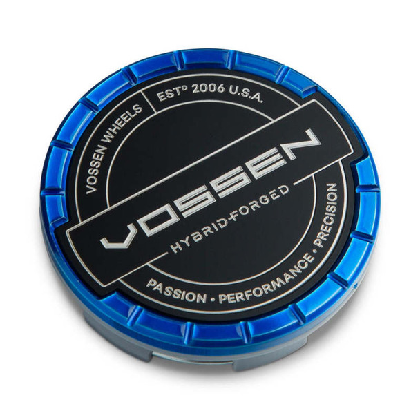 Vossen Billet Sport Cap - Large - Hybrid Forged - Fountain Blue CAP-BSC-LG-HF-BL