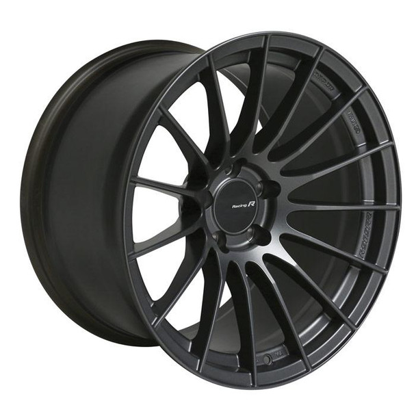 Enkei RS05-RR 18x9.5 35mm ET 5x114.3 75.0 Bore Matte Gunmetal Wheel 484-895-6535GM
