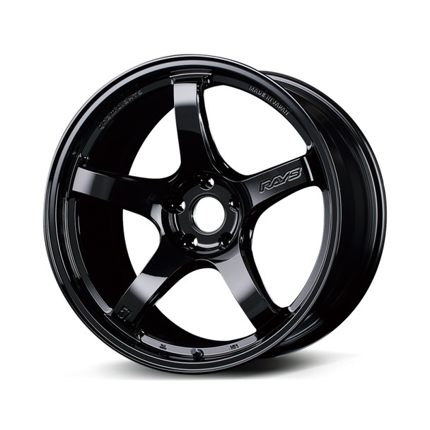 Gram Lights 57CR 17x9 +38 5x114.3 Gloss Black Wheel WGCRQ38EGX