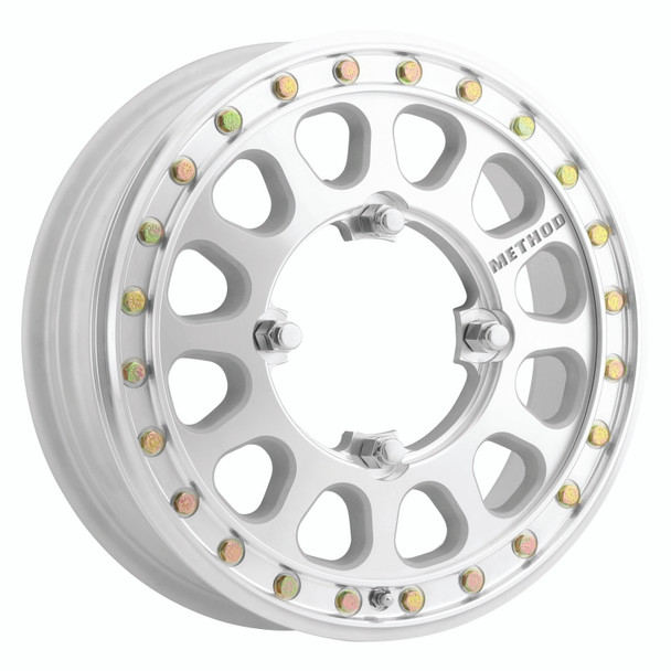 Method MR401-R UTV Beadlock 15x5 / 5+0/43mm Offset / 4x156 / 127mm CB Machined - Raw Wheel MR40155046346B2
