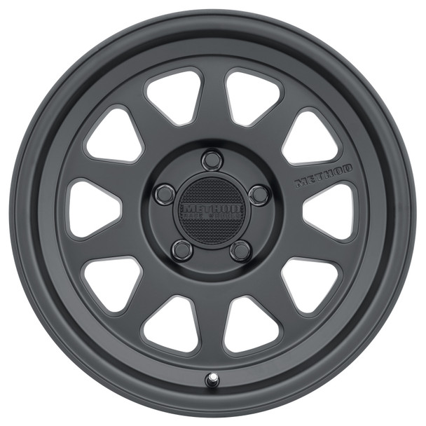 Method MR316 17x8.5 0mm Offset 5x150 110.5mm CB Matte Black Wheel MR31678558500