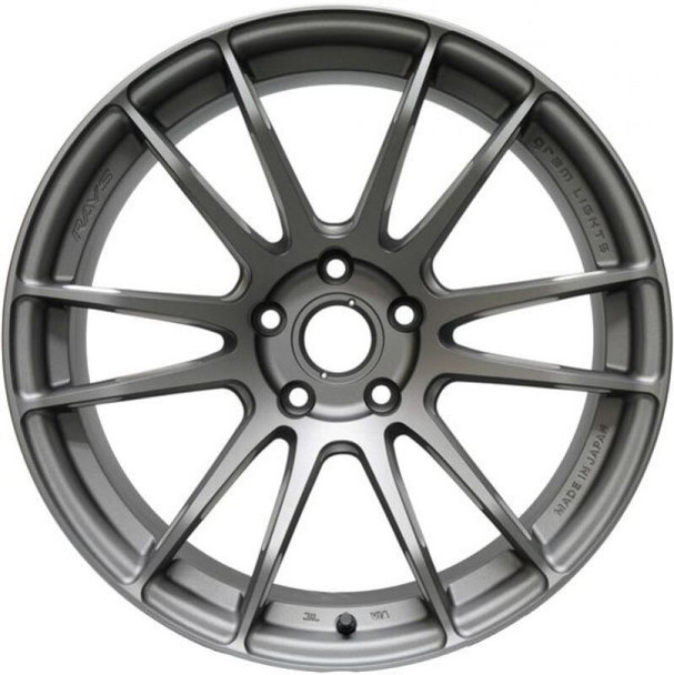 Gram Lights 57XTREME Spec-D 18x9.5 +38 5-100 Semi Gloss Black Wheel WGJDX38DSB