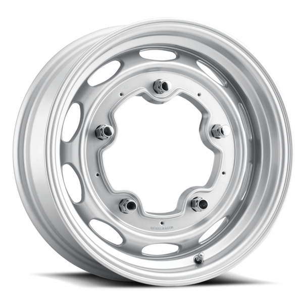 Mobelwagen MW-520S Interceptor 15x5.5in / 5x205 BP / 20mm Offset / 156mm Bore - Silver Wheel MW-520S-55520+20