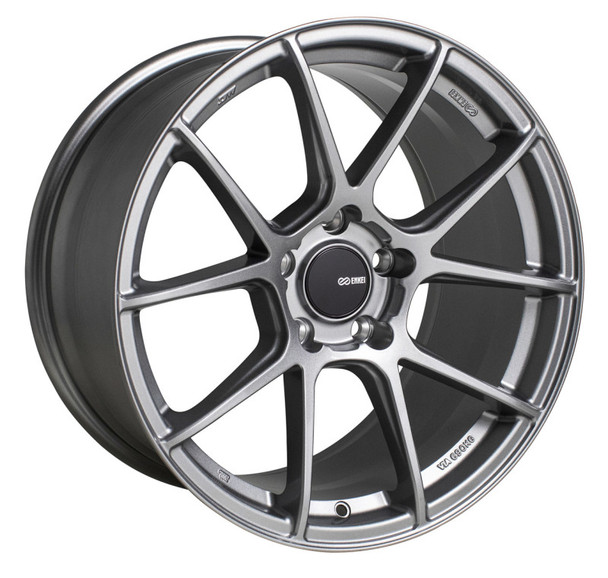Enkei TS-V 18x8 5x114.3 35mm Offset 72.6mm Bore Storm Grey Wheel 522-880-6535GR