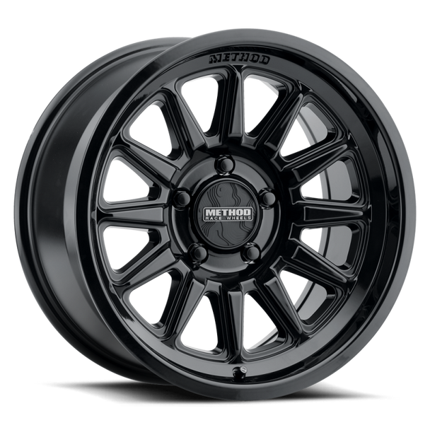 Method MR323 17x8.5 0mm Offset 6x5.5 106.25mm Centerbore Gloss Black MR323785601300