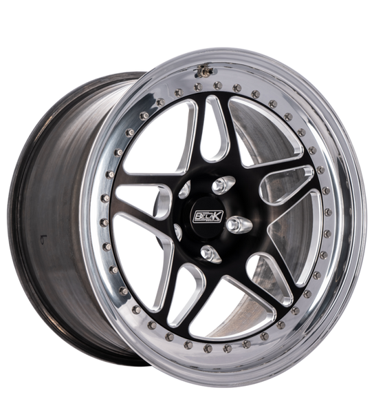 Belak 18x6 / 2.75in BS / 5x4.75 BP / High Pad / Series 3 Wheel - Non-Beadlock 18065475S32BS-NBL