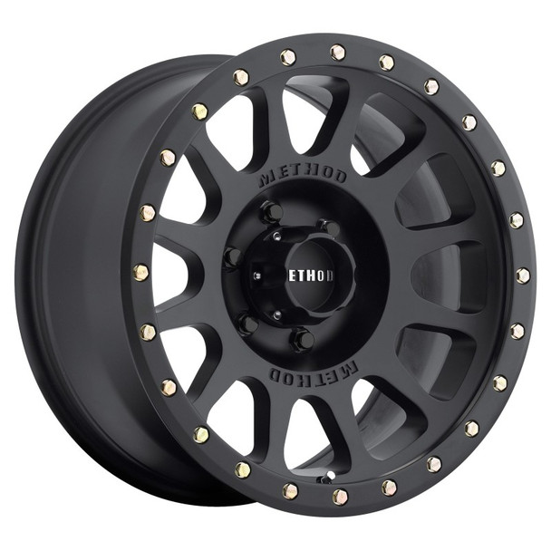 Method MR305 NV 18x9 0mm Offset 6x135 94mm CB Method Matte Black Street Loc Wheel MR30589016500