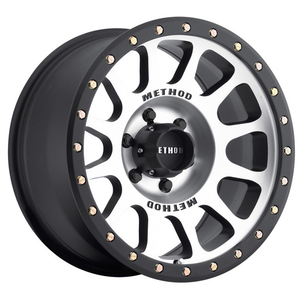 Method MR305 NV 18x9 0mm Offset 6x5.5 108mm CB Machined/Black Street Loc Wheel MR30589060300