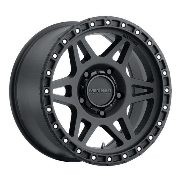 Method MR312 17x8.5 0mm Offset 5x5 4 71.5 HB Double Black Wheel MR312785501000