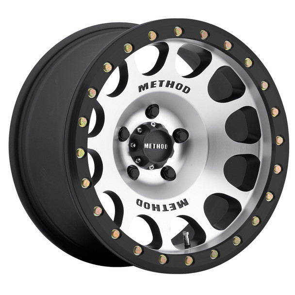 Method MR105 Beadlock 17x9 -38mm Offset 6x5.5 108mm CB Machined w/Matte Black Ring Wheel MR10579060338B