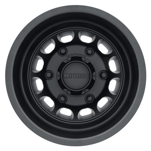 Method MR901 - REAR 16x5.5 -138mm Offset 6x205 161.04mm CB Matte Black Wheel MR901655925138N