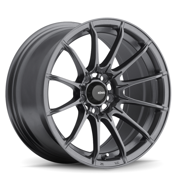 Konig Dial In 15x7 4x100 ET35 Matte Grey DI5710035G