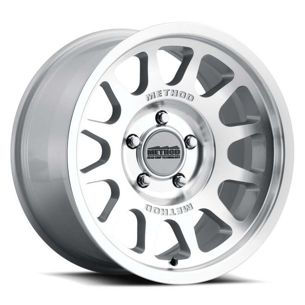 Method MR703 Bead Grip 17x8.5 0mm Offset 6x5.5 106.25mm CB Machined/Clear Coat Wheel MR70378560300