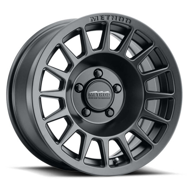 Method MR707 17x8.5 0mm Offset 5x5 71.5mm 4.72in BS Matte Black Wheel MR70778550500