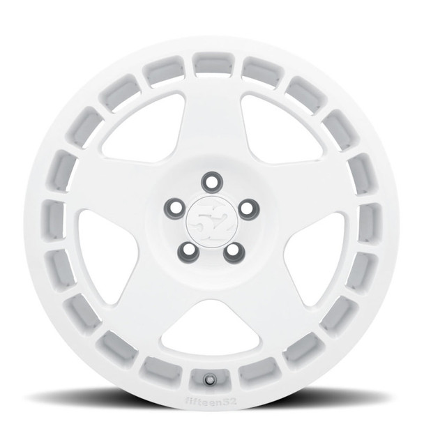 fifteen52 Turbomac 18x8.5 5x108 42mm ET 63.4mm Center Bore Rally White Wheel TURRW-88558+42