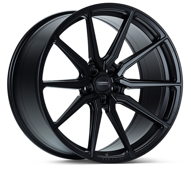Vossen HF-3 24x10 / 5x120 / ET32 / Deep Face / 72.56 - Satin Black Wheel HF3-4B52