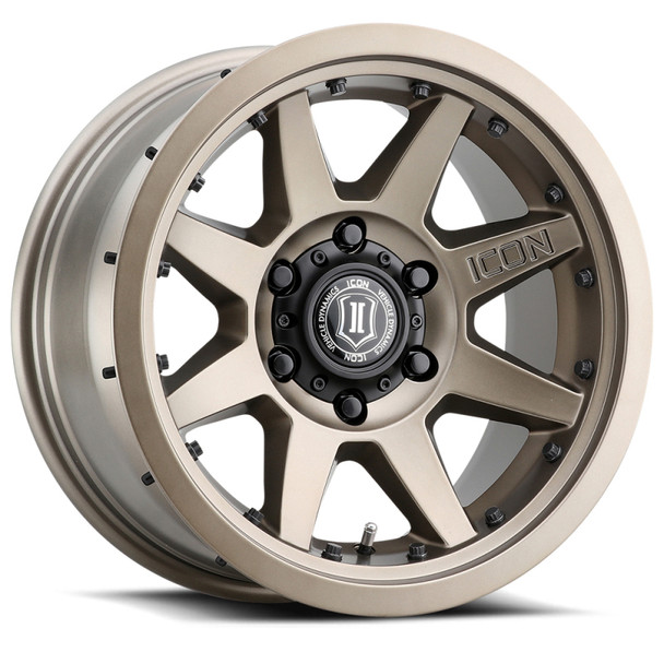 ICON Rebound Pro 17x8.5 5x5 -6mm Offset 4.5in BS 71.5mm Bore Bronze Wheel 21817857345BR