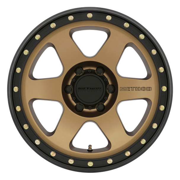 Method MR310 Con6 17x8.5 +35mm Offset 6x5.5 106.25mm CB Method Bronze/Black Street Loc Wheel MR31078560935